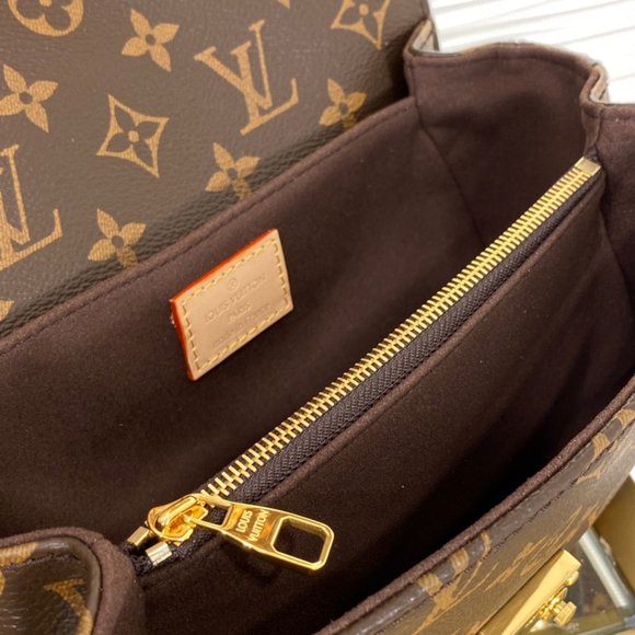 Louis Vuitton Pochette Métis Monogram Coated Canvas Crossbody Bag - Picture 4 of 9